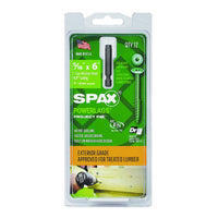 Spax Powerlags 6 in. L Washer Head Structural Screws