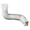 Amerimax Rigid Corrugated Downspout Extension 4.5 H x 4.5 W x 55 L in.