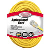 Coleman Cable Indoor or Outdoor 100 ft. L Yellow Extension Cord 12/3 SJEOW