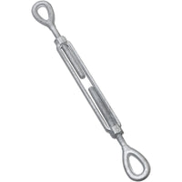 National Hardware Galvanized Silver Steel Turnbuckle 1 pk