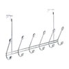 iDesign Orbinni 10.8 in. H X 18.1 in. W X 21.3 in. L Chrome Silver Steel Rack