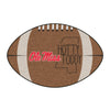 University of Mississippi (Ole Miss) Southern Style Football Rug - 20.5in. x 32.5in.