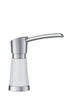 Artona Soap Dispenser - PVD Steel/White