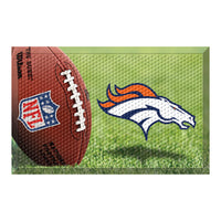 NFL - Denver Broncos Rubber Scraper Door Mat