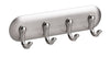 Interdesign 54540 Small York Stainless Steel Brushed Key Rack