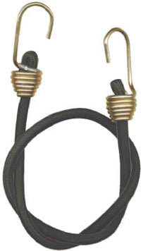 Keeper Black Bungee Cord 24 in. L x 0.374 in. 1 pk