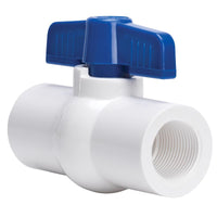 Homewerks 1-1/2 in. PVC FIP Ball Valve Full Port