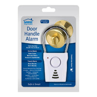 Sabre White Multi-Material Door Handle Alarm