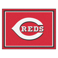 MLB - Cincinnati Reds 8ft. x 10 ft. Plush Area Rug