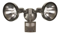 Heath Zenith Motion-Sensing Hardwired Halogen Bronze Security Light