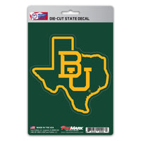 Baylor University Team State Decal Sticker