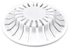 Danco 1-1/2 in. White Rubber Hair Snare Drain Cover