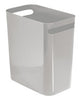 iDesign 2 gal Gray Plastic Wastebasket (Pack of 4)