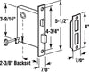 Prime-Line Security Bright Brass Mortise Replacement Lock Assembly 1-3/4 in.