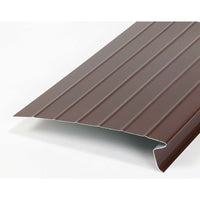 Amerimax 6 in. W X 10 ft. L Aluminum Drip Edges Royal Brown (Pack of 25)