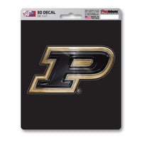 Purdue University 3D Decal Sticker