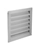 Air Vent 18 in. W X 24 in. L White Aluminum Wall Louver (Pack of 6)