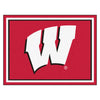 University of Wisconsin 8ft. x 10 ft. Plush Area Rug