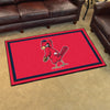 MLB - St. Louis Cardinals  Retro Collection 4ft. x 6ft. Plush Area Rug - (1950)