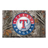 MLB - Texas Rangers Camo Camo Rubber Scraper Door Mat