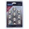 Amerock Allison Oval Cabinet Knob 1-3/8 in. D 1 in. Satin Nickel 10 pk