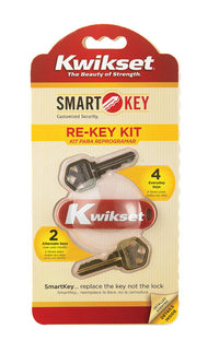 Kwikset Metal Smart Key Re-Key Kit 1 pk