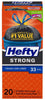 Hefty Extra Strong 33 gal. Trash Bags Drawstring 20 pk