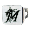 MLB - Miami Marlins Metal Hitch Cover