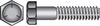 Hillman 1/2 in. D X 3-1/2 in. L Heat Treated Zinc Steel Hex Head Cap Screw 25 pk