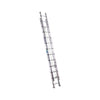 Werner 24 ft. H Aluminum Extension Ladder Type II 225 lb. capacity