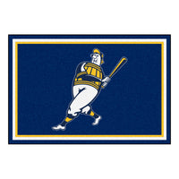 MLB - Milwaukee Brewers Barrell Man 5ft. x 8 ft. Plush Area Rug