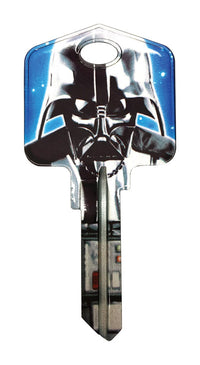 Hillman Star Wars Darth Vader House/Padlock Universal Key Blank Single (Pack of 5).