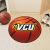 Virginia Commonwealth University Basketball Rug - 27in. Diameter