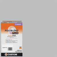 Custom Building Products Polyblend Plus Indoor and Outdoor Platinum Sanded Grout 7 lb