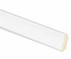 Inteplast Building Products 7/8 in. x 8 ft. L Prefinished White Polystyrene Trim (Pack of 25)