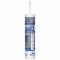 GE Silicone 2 White Silicone 2 All Purpose Silicone 10.1 oz. (Pack of 12)