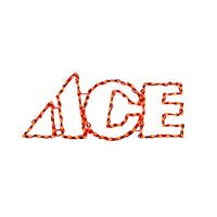 Holiday Bright Lights LED Red ACE Sign 19 in. Yard Decor