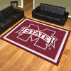 Mississippi State University 8ft. x 10 ft. Plush Area Rug