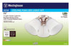 Westinghouse Brushed Nickel Brown Cluster Ceiling Fan Light Kit