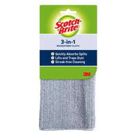 3M Scotch-Brite Non-Scratch Microfiber Dusting Cloth 14 L x 12 W in.