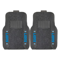 NFL - Detroit Lions 2 Piece Deluxe Car Mat Set