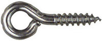 National Hardware 1-3/16 in. L Zinc-Plated Steel Screw Eye 35 lb. cap. 8 pk