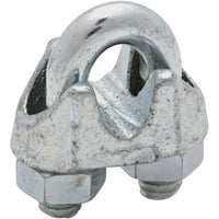 3230BC 1/4" Wire Cable Clamp - Zinc Plated