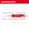 Milwaukee Sawzall 6 in. Bi-Metal Folding Jab Saw 8 TPI 1 pc