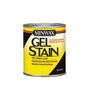 Minwax Transparent Low Luster Black Oil-Based Gel Stain 0.5 pt.