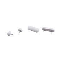 Plumb Pak Toilet Seat Bumper Set White For Universal