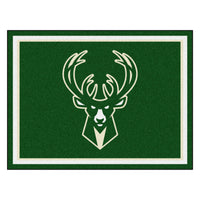 NBA - Milwaukee Bucks 8ft. x 10 ft. Plush Area Rug