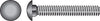 Hillman 1/2 in. X 4 in. L Hot Dipped Galvanized Steel Carriage Bolt 25 pk