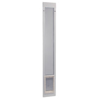 Ideal Pet 77.6 in. H X 11.5 in. W Aluminum/Glass Pet Door