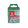 SPAX No. 8 x 1 in. L Phillips/Square Zinc-Plated Multi-Purpose Screws 30 pk